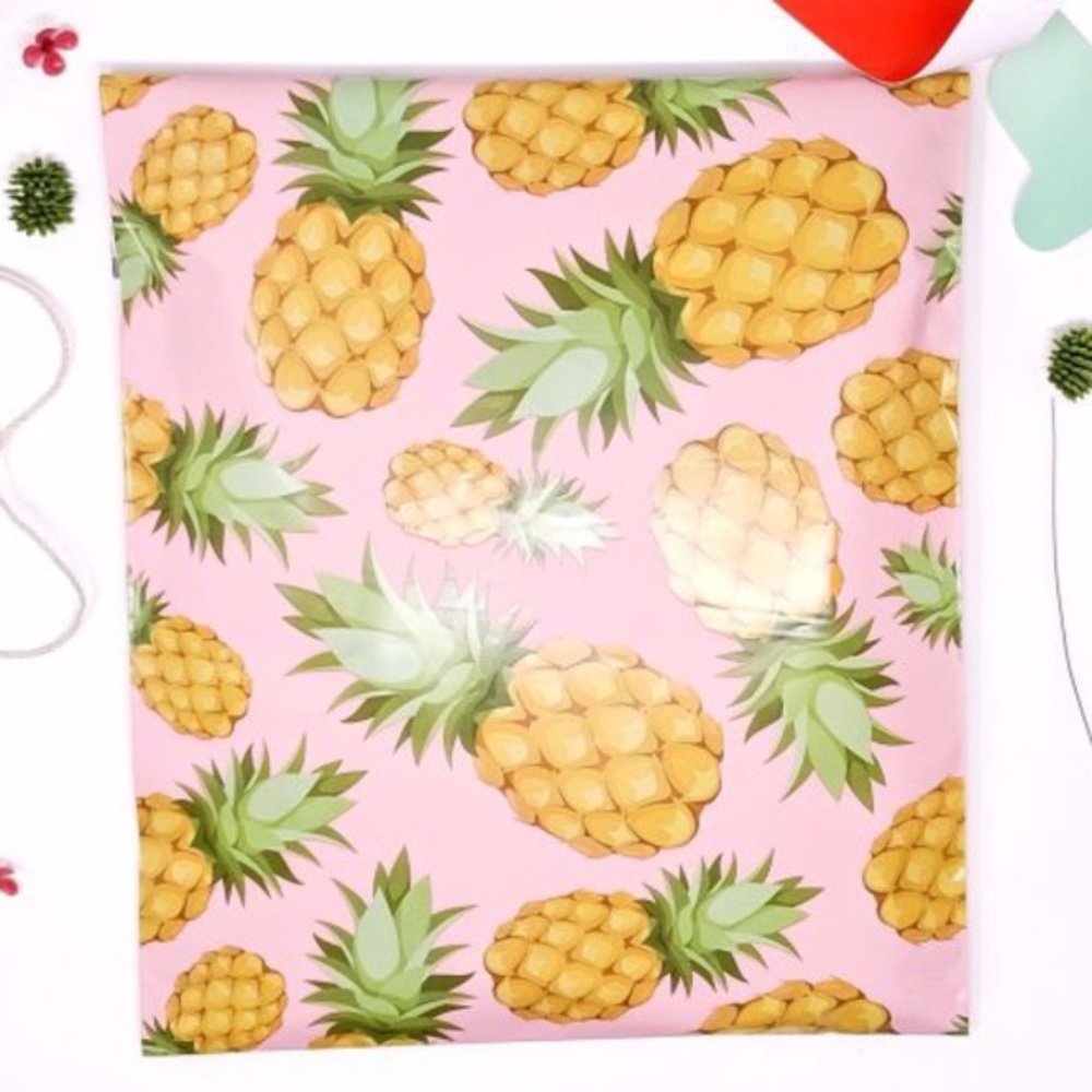 50  pieces 10x13 pineapple design
